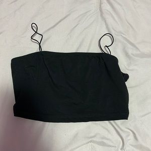 black crop top